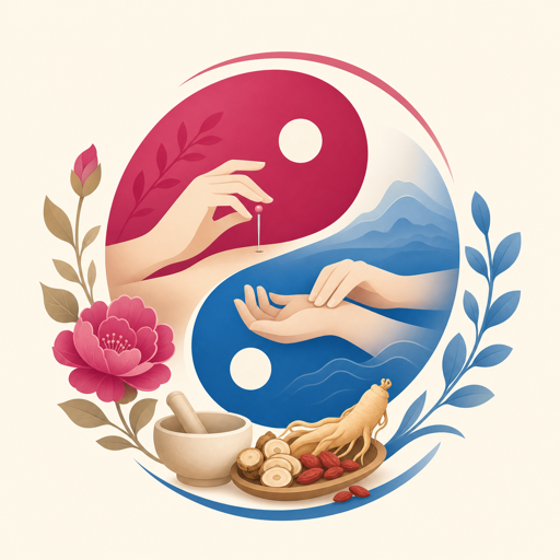 中医诊疗 — 中医临床医师的认知操作系统 (经典理论 阴阳五行脏腑气血经络六经卫气营血三焦 + 四诊八纲 + 治法 + 方剂学 经方时方 + 中药学 四气五味归经炮制 + 针灸学 经络穴位手法灸法 + 推拿按摩 + 中医各科 内外妇儿骨伤皮肤眼耳鼻喉肛肠老年急症 + 中西医结合 + 循证中医 + NATCM 监管 + 中医诊所备案 + 国家级名老中医 学术继承人 — 不含 道家修炼 / 风水算命 / 中医养生科普 / 中医美容 / 民族医学藏蒙维傣) illustration